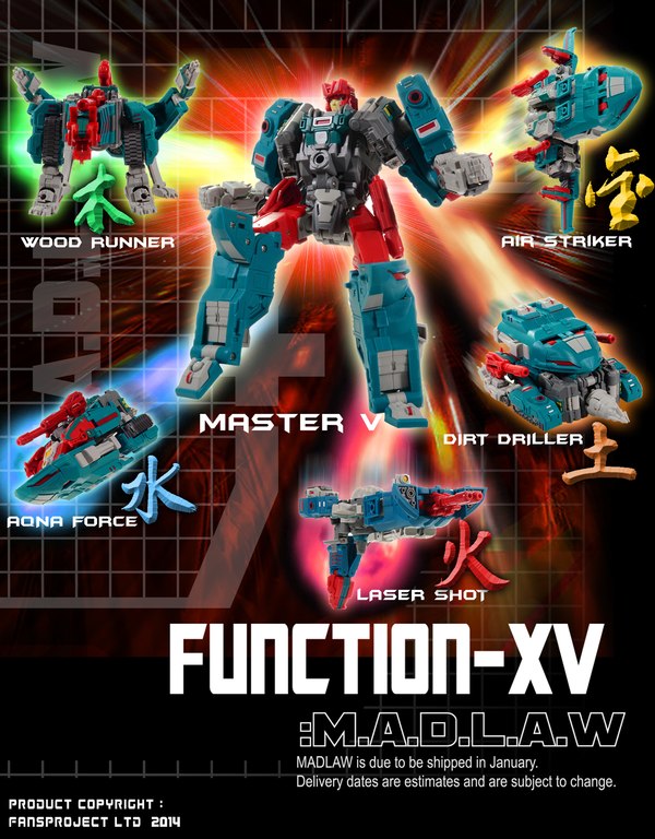 Two New Third Party Figures Function X 05 MADLAW  Ordin O 03 Fenrir New Preorders  (1 of 7)